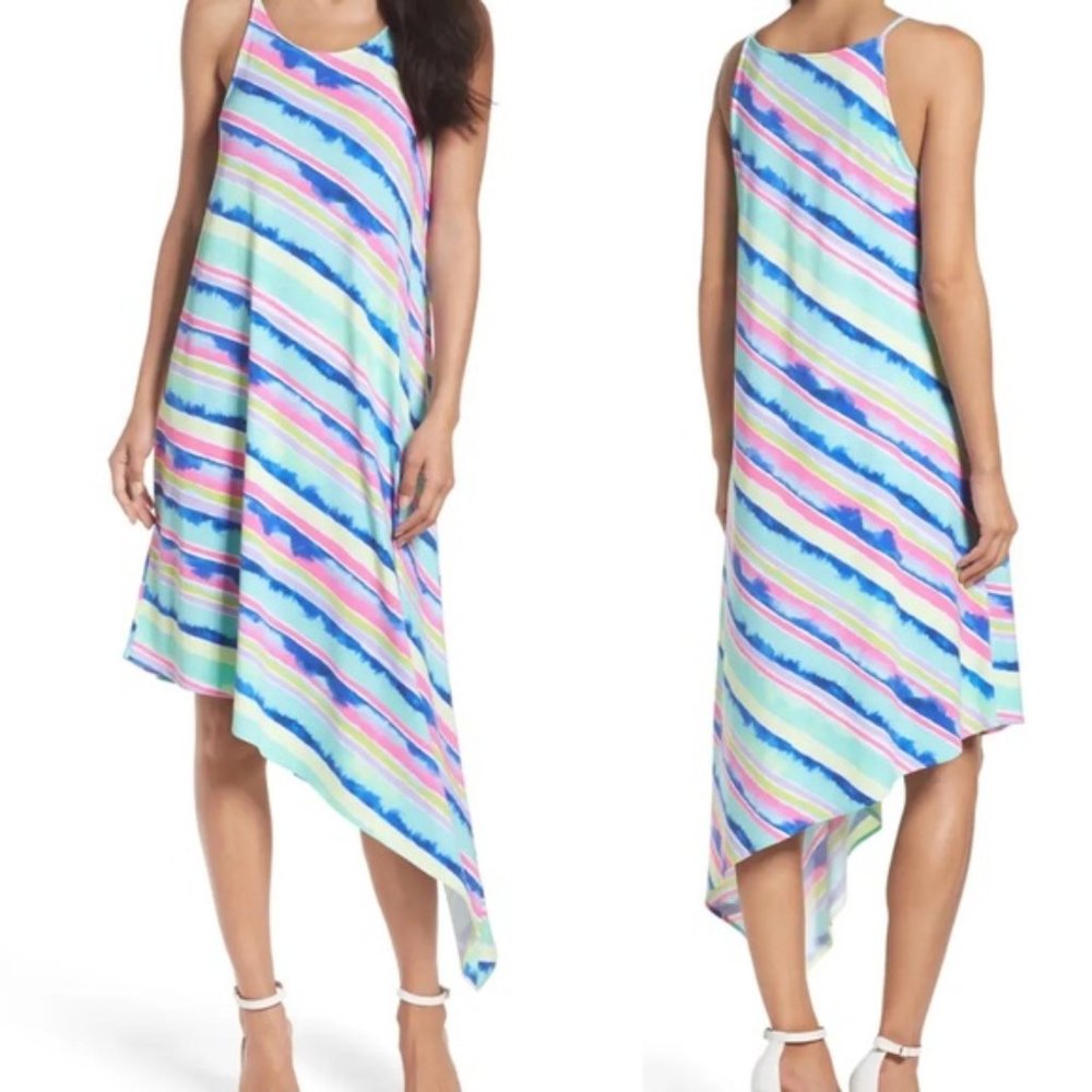 Lilly Pulitzer Midi Dress Magnolia Ceviche Stripe